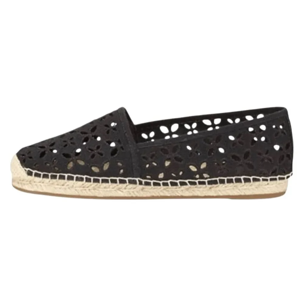 MICHAEL KORS Darci Cutout Eyelet Slip-On Espadrille Size 8.5